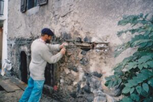 restauration de la maison